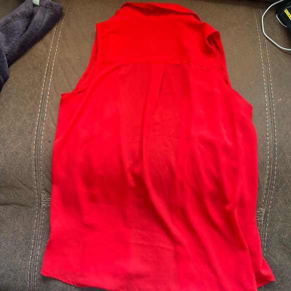 Red express shirt/blouse.button up and in great condition - Picture 2 of 3